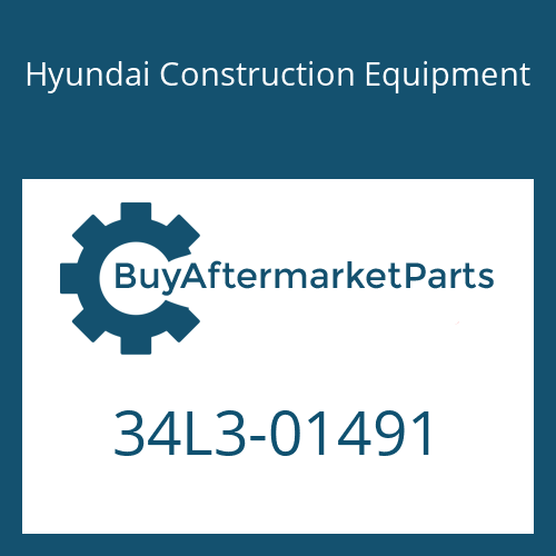 Hyundai Construction Equipment 34L3-01491 - BOLT-HEX