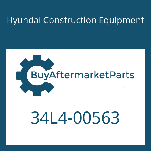 Hyundai Construction Equipment 34L4-00563 - BODY-HYD TANK