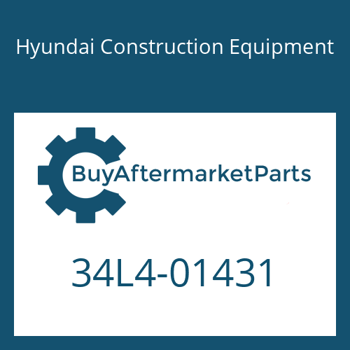 Hyundai Construction Equipment 34L4-01431 - PLATE