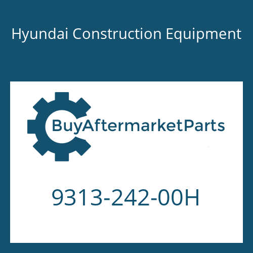 Hyundai Construction Equipment 9313-242-00H - O-RING