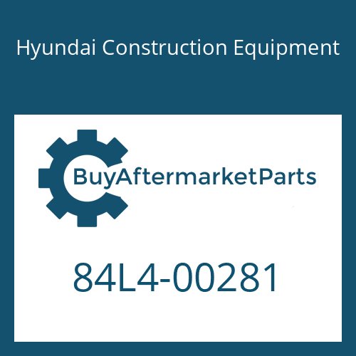 Hyundai Construction Equipment 84L4-00281 - SUPPORT ASSY-FRONT