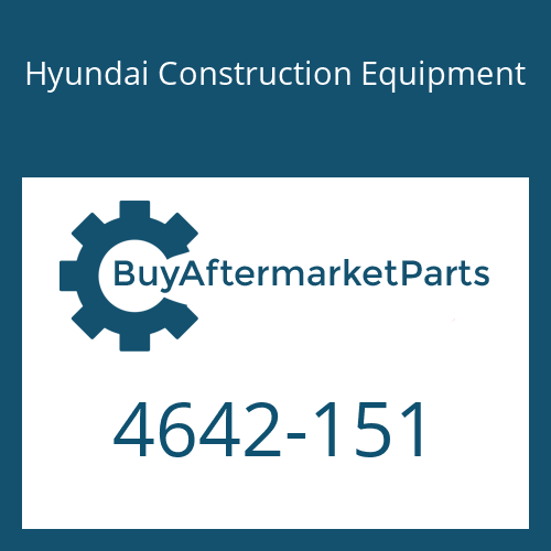 Hyundai Construction Equipment 4642-151 - COUPLING-KV&K1