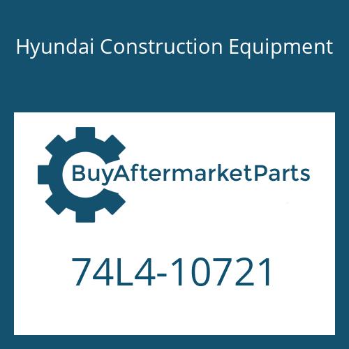 Hyundai Construction Equipment 74L4-10721 - SUPPORT-REAR