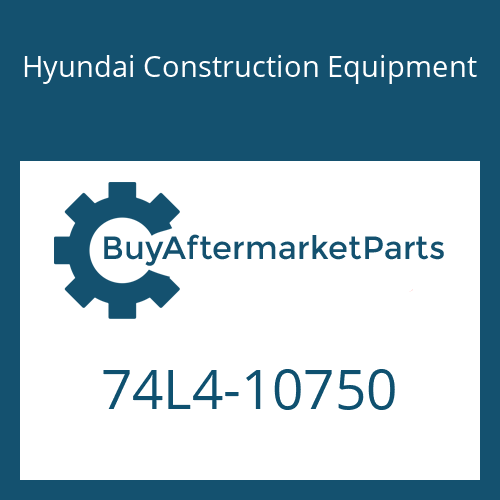 Hyundai Construction Equipment 74L4-10750 - DUCT ASSY