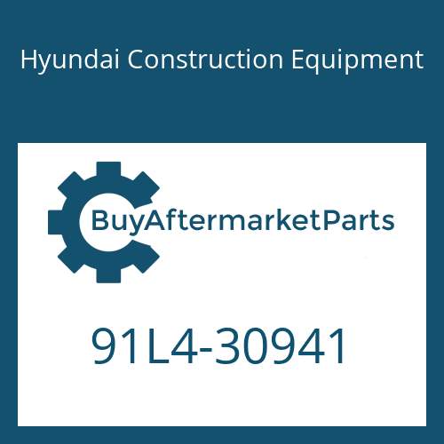 Hyundai Construction Equipment 91L4-30941 - BINDER&STIKER