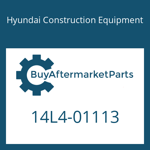 Hyundai Construction Equipment 14L4-01113 - BODY-FUELTANK