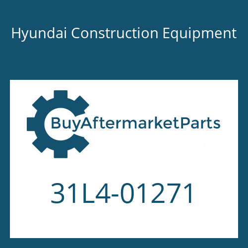 Hyundai Construction Equipment 31L4-01271 - PLATE