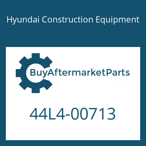 Hyundai Construction Equipment 44L4-00713 - FRAME-FRONT