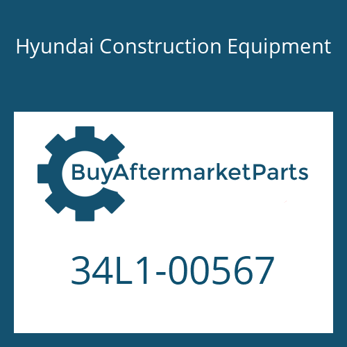 Hyundai Construction Equipment 34L1-00567 - BODY-HYD TANK