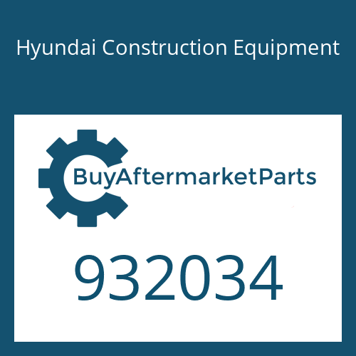 932034 Hyundai Construction Equipment Cover-Logic