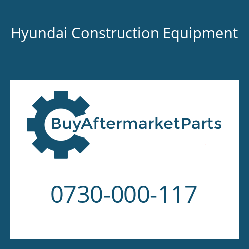 Hyundai Construction Equipment 0730-000-117 - Washer(0.1)