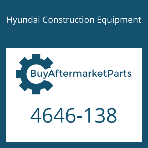Hyundai Construction Equipment 4646-138 - FILTER-RETURN