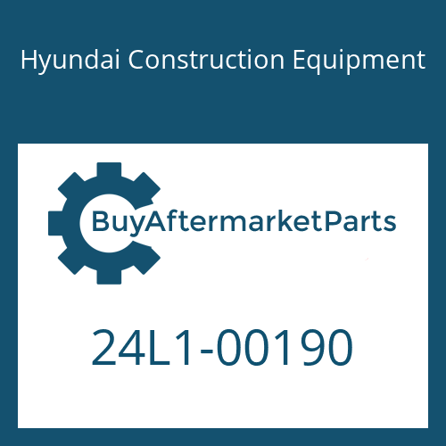 Hyundai Construction Equipment 24L1-00190 - HARNESS-CHECK