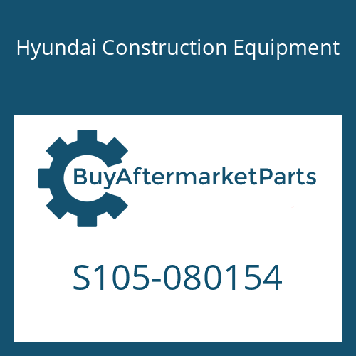 Hyundai Construction Equipment S105-080154 - BOLT-SOCKET