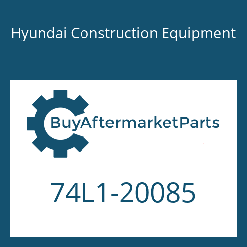 Hyundai Construction Equipment 74L1-20085 - BODY-AIRTANK