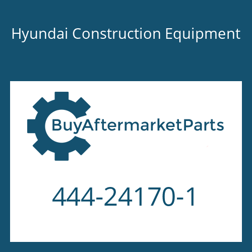 Hyundai Construction Equipment 444-24170-1 - Eccentric