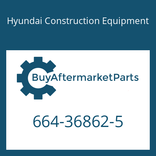 Hyundai Construction Equipment 664-36862-5 - Socket