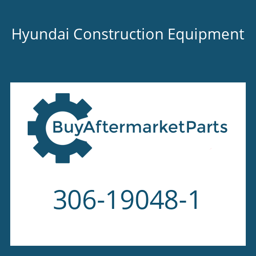 Hyundai Construction Equipment 306-19048-1 - Gasket