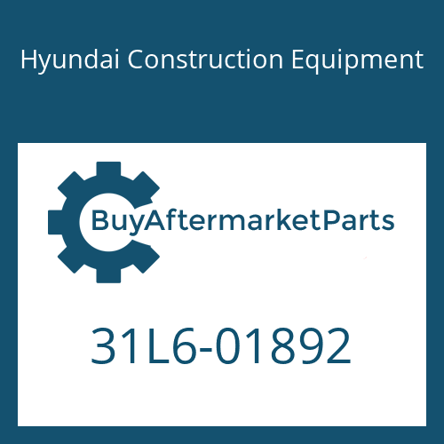 Hyundai Construction Equipment 31L6-01892 - BODY-HYD TANK