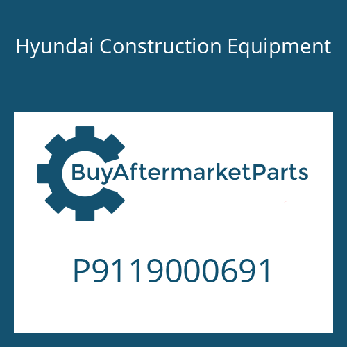 Hyundai Construction Equipment P9119000691 - O-RING