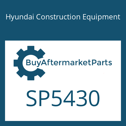Hyundai Construction Equipment SP5430 - SEAL
