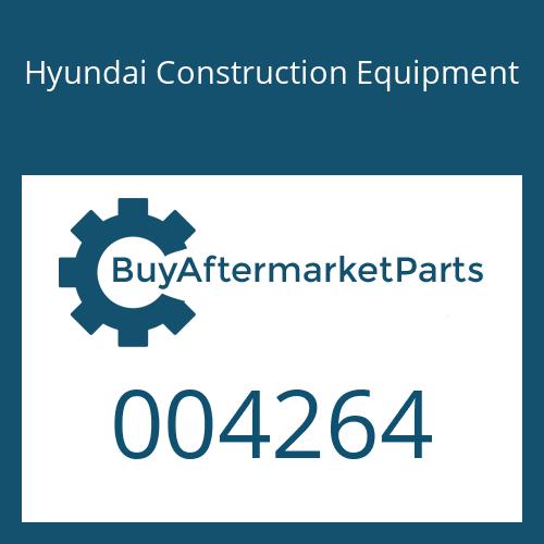 Hyundai Construction Equipment 004264 - O-Ring