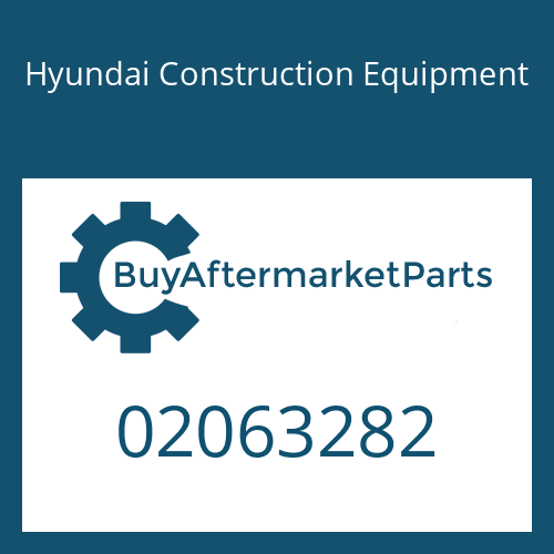 Hyundai Construction Equipment 02063282 - Washer
