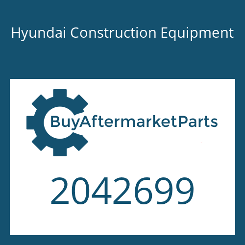 Hyundai Construction Equipment 2042699 - Housing