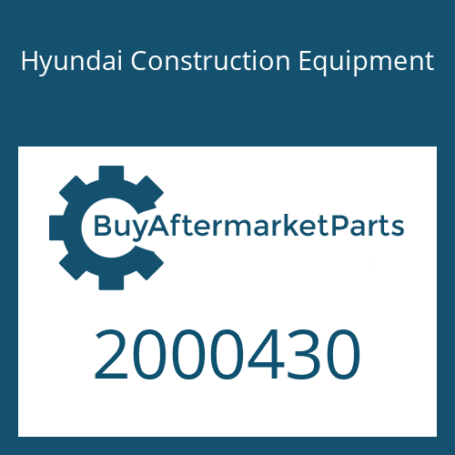 Hyundai Construction Equipment 2000430 - Shaft Assy-Idler