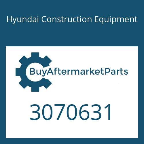 Hyundai Construction Equipment 3070631 - Stator