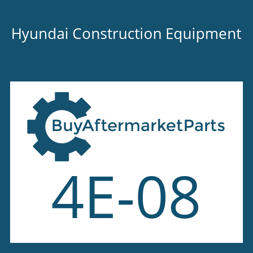 Hyundai Construction Equipment 4E-08 - Washer-Lock