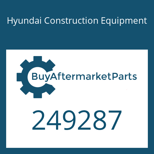 Hyundai Construction Equipment 249287 - SPOOL-ACCUMULATOR