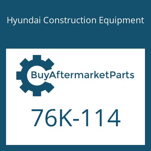 Hyundai Construction Equipment 76K-114 - O-RING