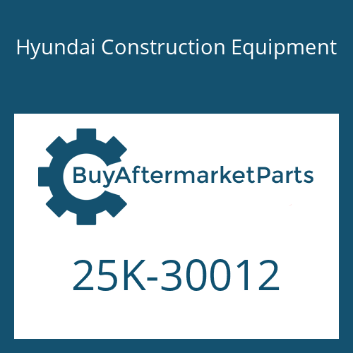 Hyundai Construction Equipment 25K-30012 - O-Ring-Lube Tabe