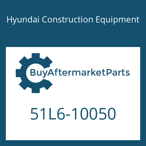 Hyundai Construction Equipment 51L6-10050 - PLATE-CWT