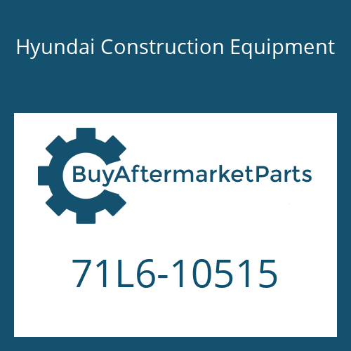 Hyundai Construction Equipment 71L6-10515 - Cab Wa