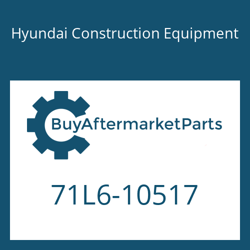 Hyundai Construction Equipment 71L6-10517 - BODY-CABIN