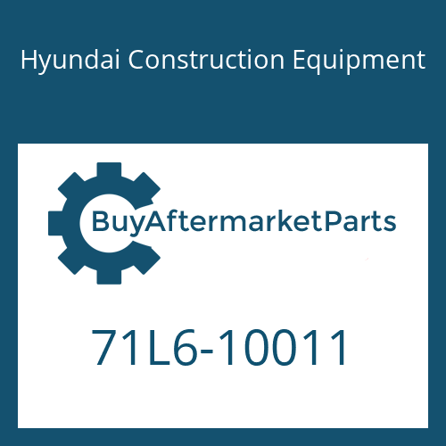 Hyundai Construction Equipment 71L6-10011 - BRACKET-LH