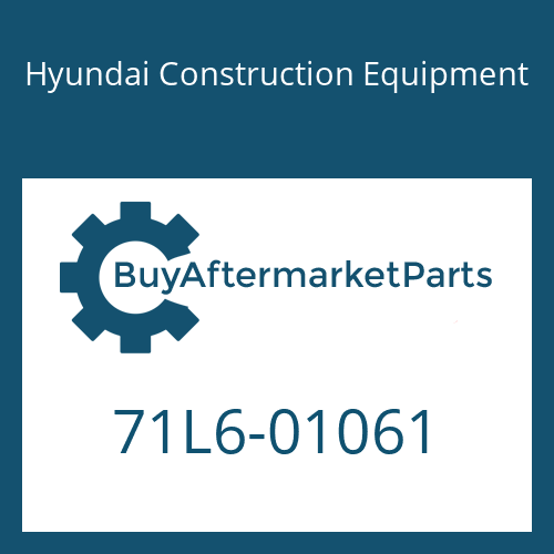 Hyundai Construction Equipment 71L6-01061 - SPONGE