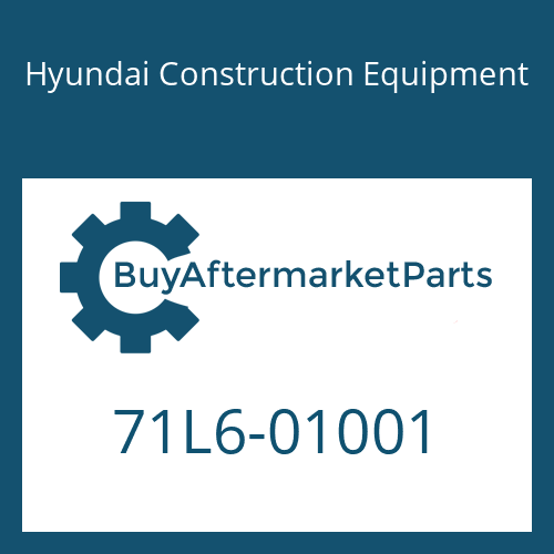 Hyundai Construction Equipment 71L6-01001 - HOOD ASSY