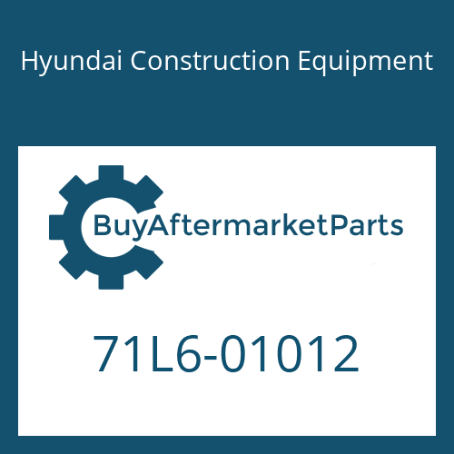 Hyundai Construction Equipment 71L6-01012 - SUPPORT ASSY-REAR