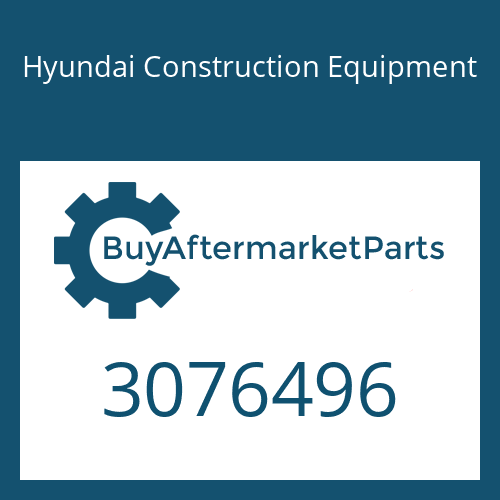 Hyundai Construction Equipment 3076496 - COVER-GEAR