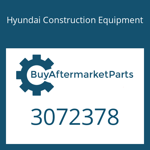 Hyundai Construction Equipment 3072378 - PLUG-THREAD