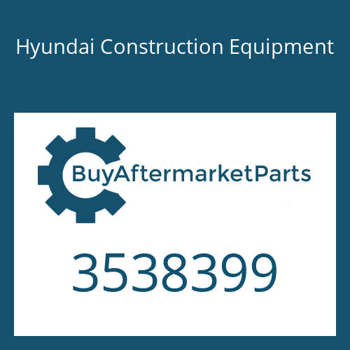Hyundai Construction Equipment 3538399 - TURBOCHARGER ASSY