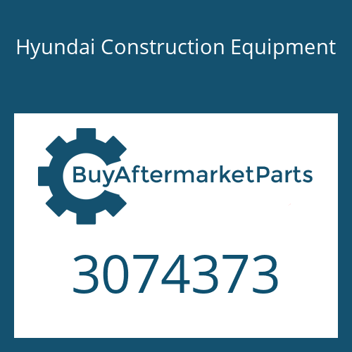 Hyundai Construction Equipment 3074373 - SHAFT