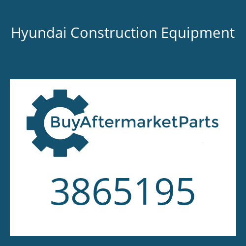 Hyundai Construction Equipment 3865195 - Gasket