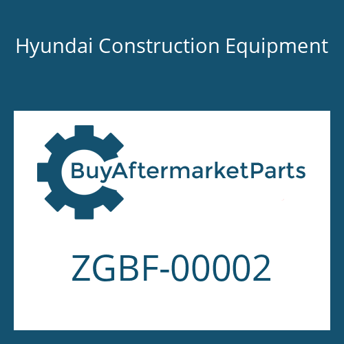 Hyundai Construction Equipment ZGBF-00002 - O-RING