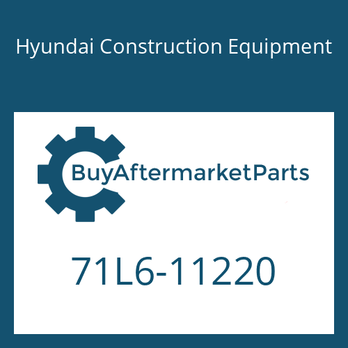 Hyundai Construction Equipment 71L6-11220 - REST ASSY-WRIST