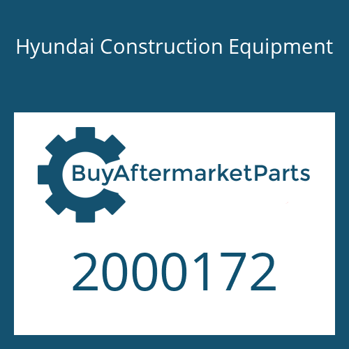 Hyundai Construction Equipment 2000172 - SHAFT ASSY-IDLE