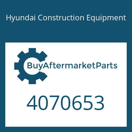 Hyundai Construction Equipment 4070653 - BASE-PISTON